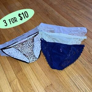 Victoria's Secret 5 Various Panties
